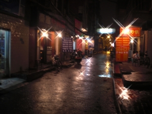 Lluvia en Xi'an